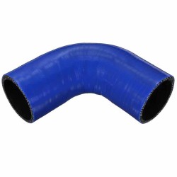 Κολάρο Σιλικόνης Γωνία 90* Φ50mm Μπλε