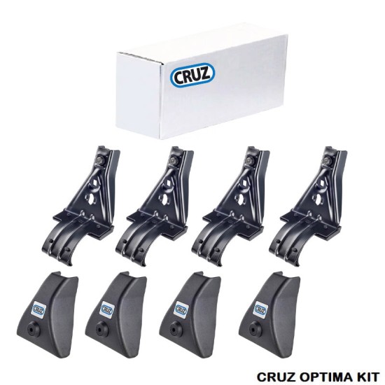 Πόδια / Άκρα Για Μπάρες Οροφής CRUZ Optima 932-388 Για Hyundai Accent 00-06 3D/5D Σετ 4 Τεμάχια