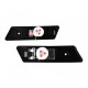 Πλαϊνά Φλας Φτερού Για Bmw 3 E36 90-96 / 3 E30 / 5 E34 88-95 / 7 E32 86-94 Black Βιδωτό 2 Τεμάχια