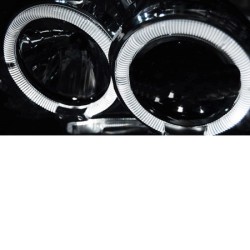 Μπροστινά Φανάρια Set Για Nissan Navara D22 01-04 Angel Eyes & Led Χρωμίου H1/H1 Manual JunYan Μπροστινά Φανάρια Set Για Nissan Navara D22 01-04 Angel Eyes & Led Χρωμίου H1/H1 Manual JunYan