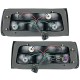 Πισινά Φανάρια Set Για Bmw 3 E30 M40 87-90 Κόκκινο/Crystal Reliable Auto Parts