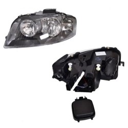 Φανάρι Μπροστινό Αριστερό Για Audi A3 8P 03-08 Μαύρο H7/H7 TYC Φανάρι Μπροστινό Αριστερό Για Audi A3 8P 03-08 Μαύρο H7/H7 TYC