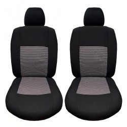 Καλύμματα Υφασμάτινα Prime Full Μαύρο-Γκρι Σετ 10 Τεμάχια