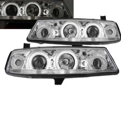 Μπροστινά Φανάρια Set Για Opel Calibra 90-97 Angel Eyes Χρωμίου Η1/Η1/Η1 Sonar Μπροστινά Φανάρια Set Για Opel Calibra 90-97 Angel Eyes Χρωμίου Η1/Η1/Η1 Sonar