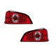 Πισινά Φανάρια Set Για Peugeot 106 96-99 Led Κόκκινο/Crystal LH Group