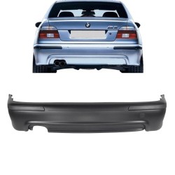 Πισινός Προφυλακτήρας Για Bmw 5 E39 95-03 Sedan M5 Look Με Μονή Εξάτμιση