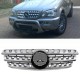 Μάσκα Για Mercedes-Benz ML-Class W163 98-05 Look W164 Amg Ασημί/Χρώμιο 1 Τεμάχιο