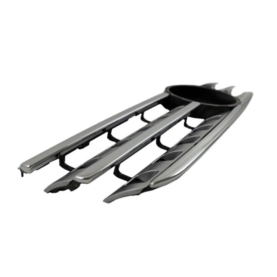 Μάσκα Για Mercedes-Benz ML-Class W163 98-05 Look W164 Amg Ασημί/Χρώμιο 1 Τεμάχιο