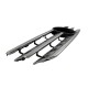 Μάσκα Για Mercedes-Benz ML-Class W163 98-05 Look W164 Amg Ασημί/Χρώμιο 1 Τεμάχιο
