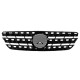 Μάσκα Για Mercedes-Benz ML-Class W163 98-05 Look W164 Amg Ασημί/Χρώμιο 1 Τεμάχιο