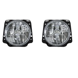 Μπροστινά Φανάρια Set Για Vw Golf 2 83-92 Clear Glass H4 Manual Depo Μπροστινά Φανάρια Set Για Vw Golf 2 83-92 Clear Glass H4 Manual Depo