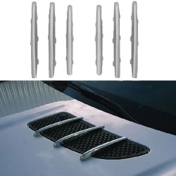 Χρώμια Γρίλιες Αεραγωγού Καπό Σετ 6 Τεμ. Για Mercedes-Benz SLK R171 04-11 Χρώμια Γρίλιες Αεραγωγού Καπό Σετ 6 Τεμ. Για Mercedes-Benz SLK R171 04-11