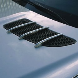 Χρώμια Γρίλιες Αεραγωγού Καπό Σετ 6 Τεμ. Για Mercedes-Benz SLK R171 04-11 Χρώμια Γρίλιες Αεραγωγού Καπό Σετ 6 Τεμ. Για Mercedes-Benz SLK R171 04-11