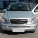 Μπροστινά Φανάρια Set Για Mercedes-Benz ML-Class W163 01-04 DRL Χρωμίου H1/H1 JunYan