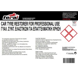 Γυαλιστικό Συντηρητικό Ελαστικών Επαγγελματικό Feral 4lt Γυαλιστικό Συντηρητικό Ελαστικών Επαγγελματικό Feral 4lt