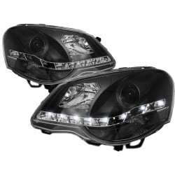 Μπροστινά Φανάρια Set Για Vw Polo 9N3 05-09 DRL Μαύρα H1/H1 Sonar Μπροστινά Φανάρια Set Για Vw Polo 9N3 05-09 DRL Μαύρα H1/H1 Sonar