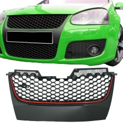 Μάσκα Για Vw Golf V (5) 03-08 / Jetta 05-11 GTI Look Χωρίς Σήμα Κυψελωτή Με Κόκκινο Σιρίτι 1 Τεμάχιο Μάσκα Για Vw Golf V (5) 03-08 / Jetta 05-11 GTI Look Χωρίς Σήμα Κυψελωτή Με Κόκκινο Σιρίτι 1 Τεμάχιο