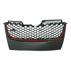 Μάσκα Για Vw Golf V (5) 03-08 / Jetta 05-11 GTI Look Χωρίς Σήμα Κυψελωτή Με Κόκκινο Σιρίτι 1 Τεμάχιο Μάσκα Για Vw Golf V (5) 03-08 / Jetta 05-11 GTI Look Χωρίς Σήμα Κυψελωτή Με Κόκκινο Σιρίτι 1 Τεμάχιο