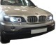 Μπροστινά Φανάρια Set Για Bmw X5 E53 99-03 Angel Eyes & Led Μαύρα H1/H1 JunYan