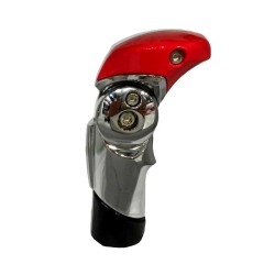 Πόμολο Λεβιέ Ταχυτήτων Universal Κόκκινο/Νικελ Σπαστό Για Κανονική Όπισθεν 37016