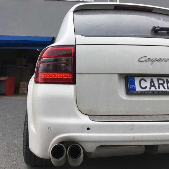 Πισινά Φανάρια Set Για Porsche Cayenne 02-06 Led Κόκκινο/Φιμέ Eagle Eyes