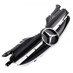 Μάσκα Για Mercedes-Benz SLK-Class R170 96-04 Amg Look Με Διπλή Γρίλια Μαύρο/Χρώμιο 1 Τεμάχιο Μάσκα Για Mercedes-Benz SLK-Class R170 96-04 Amg Look Με Διπλή Γρίλια Μαύρο/Χρώμιο 1 Τεμάχιο