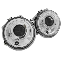 Μπροστινά Φανάρια Set Για Mercedes-Benz G-Class 92-06 W460 W461 W463 Projectors Χρωμίου H7 Depo Μπροστινά Φανάρια Set Για Mercedes-Benz G-Class 92-06 W460 W461 W463 Projectors Χρωμίου H7 Depo