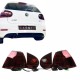 Πισινά Φανάρια Set Για Vw Golf V (5) 03-08 Led Urban Style Cherry Red/Smoke Winjet