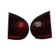 Πισινά Φανάρια Set Για Vw Golf V (5) 03-08 Led Urban Style Cherry Red/Smoke Winjet