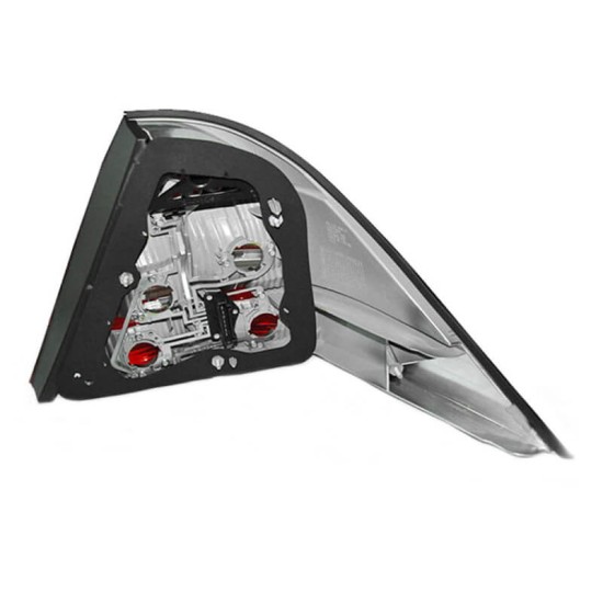 Πισινά Φανάρια Set Για Mercedes-Benz S-Class W220 98-05 Κόκκινο/Crystal Depo