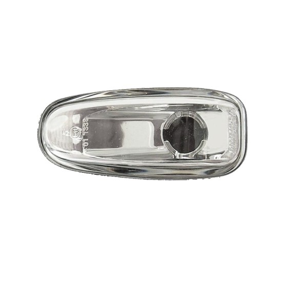 Πλαϊνά Φλας Φτερού Για Mercedes-Benz C W202 96-01 / CLK W208 97-02 / E W124 93-95 / W210 95-03 / SLK R170 96-04 / Vito W638 96-03 / Sprinter W901-W905 95-06 /  VW LT 98-06 Διαφανές Χρώμιο 2 Τεμάχια