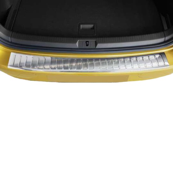 Προστατευτικό Πίσω Προφυλακτήρα Για Vw Golf VII (7) 12-17 17+ Από Ανοξείδωτο Ατσάλι (Steel)