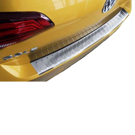 Προστατευτικό Πίσω Προφυλακτήρα Για Vw Golf VII (7) 12-17 17+ Από Ανοξείδωτο Ατσάλι (Steel)