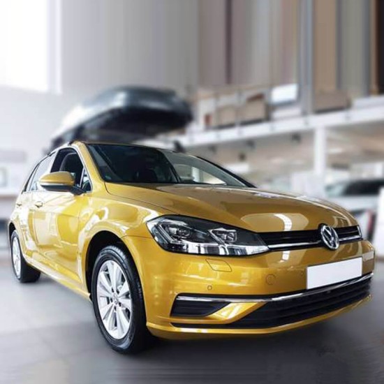 Προστατευτικό Πίσω Προφυλακτήρα Για Vw Golf VII (7) 12-17 17+ Από Ανοξείδωτο Ατσάλι (Steel)