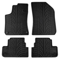 Πατάκια Αυτοκινήτου Gledring 0160 Peugeot 308 2013- Μαύρο 4 Τεμάχια