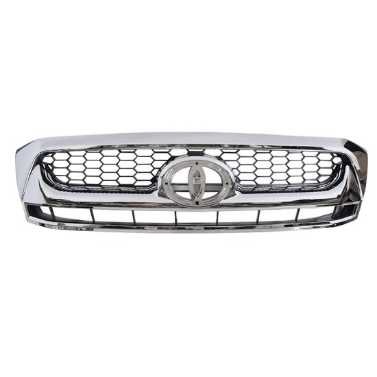 Μάσκα Για Toyota Hilux 09-12 Χρώμιο/Ασημί 1 Τεμάχιο
