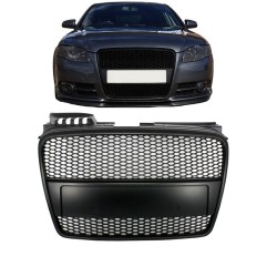 Μάσκα Για Audi A4 B7 04-07 RS4 Look Κυψελωτή Μαύρο Ματ 1 Τεμάχιο Μάσκα Για Audi A4 B7 04-07 RS4 Look Κυψελωτή Μαύρο Ματ 1 Τεμάχιο