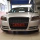 Μάσκα Για Audi A4 B7 04-07 RS4 Look Κυψελωτή Μαύρο Ματ 1 Τεμάχιο