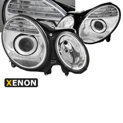 Μπροστινά Φανάρια Set Για Mercedes-Benz E-Class W211 02-06 Χρωμίου Facelift Look D2S/H7 (Xenon) Με Μοτέρ Depo Μπροστινά Φανάρια Set Για Mercedes-Benz E-Class W211 02-06 Χρωμίου Facelift Look D2S/H7 (Xenon) Με Μοτέρ Depo
