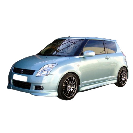 Πλαινά Μασπιέ Για Suzuki Swift 05-10 Από Abs Πλαστικό 2 Τεμάχια