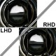 Μπροστινά Φανάρια Set Για Audi A3 8L 00-03 Angel Eyes Μαύρα H7/H7 Depo