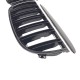 Καρδιές Μάσκας Για Bmw 3 E90 /E91 05-08 M4 Look Με Διπλή Γρίλια Μαύρο Γυαλιστερό 4 Τεμάχια