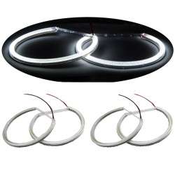 Angel Eyes LED Kit Για Bmw 3 E46 99-05 Xenon / E36 / E38 / E39 4x131mm Λευκά 480 Smd Led AKAE01 5 Τεμάχια Angel Eyes LED Kit Για Bmw 3 E46 99-05 Xenon / E36 / E38 / E39 4x131mm Λευκά 480 Smd Led AKAE01 5 Τεμάχια