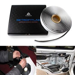 Κόλλα Φαναριών Ματζούνι Μαύρη Retrofitlab 3 Μέτρα 1 Τεμάχιο