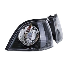 Μπροστινά Φλας Για Bmw 3 E36 90-99 Coupe/Cabrio Μαύρα/Clear 2 Τεμάχια Depo