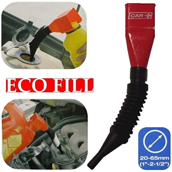 Χωνί Ecofill Πλαστικό Κόκκινο Car+