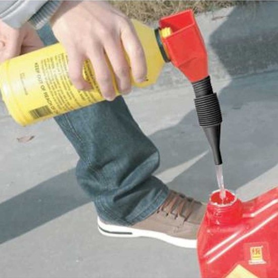 Χωνί Ecofill Πλαστικό Κόκκινο Car+