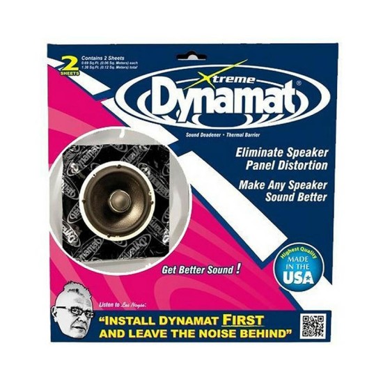 Μονωτικό Dynamat Xtreme Speaker Kit D10415 254mm x 254mm 2 Τεμάχια