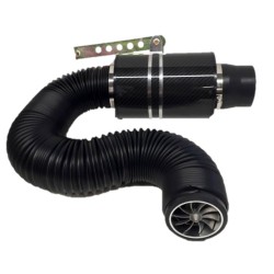 Κιτ Εισαγωγής Αέρα Βαρελάκι Carbon Με Στροβιλιστή Αέρα Κιτ Εισαγωγής Αέρα Βαρελάκι Carbon Με Στροβιλιστή Αέρα