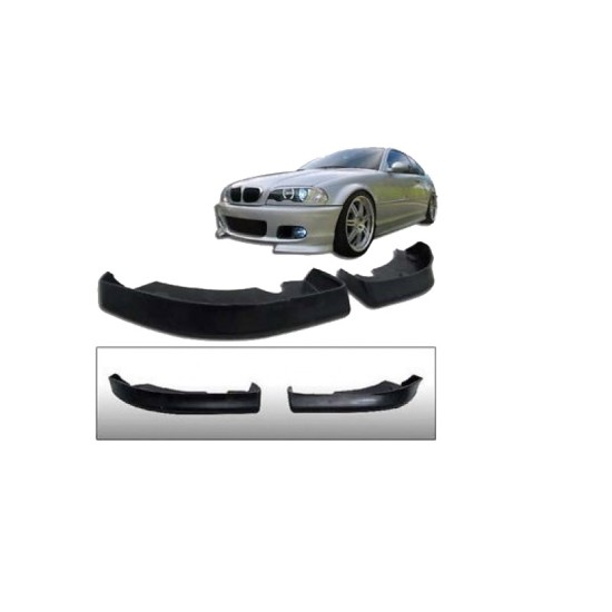 Μπροστινά Spoiler Δεξιά & Αριστερά Για Bmw 3 E46 99-03 M-Tech GT-Splitters Από Abs Πλαστικό 2 Τεμάχια